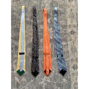 Set of 4 Designer Neckties (Tommy Hilfiger, Jones New York)